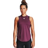 UNDER ARMOUR PROJECT ROCK PERF TANK SLEEVELESS T-SHIRT 1356961-569 Μωβ