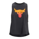 UNDER ARMOUR UA PROJECT ROCK BULL TANK 1366000-010 Ανθρακί