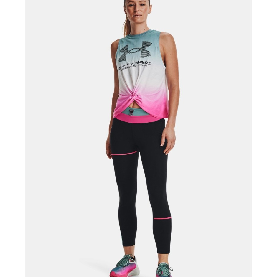 UNDER ARMOUR 1370341 RUN ANYWHERE TANK 1370341-391 Colorful