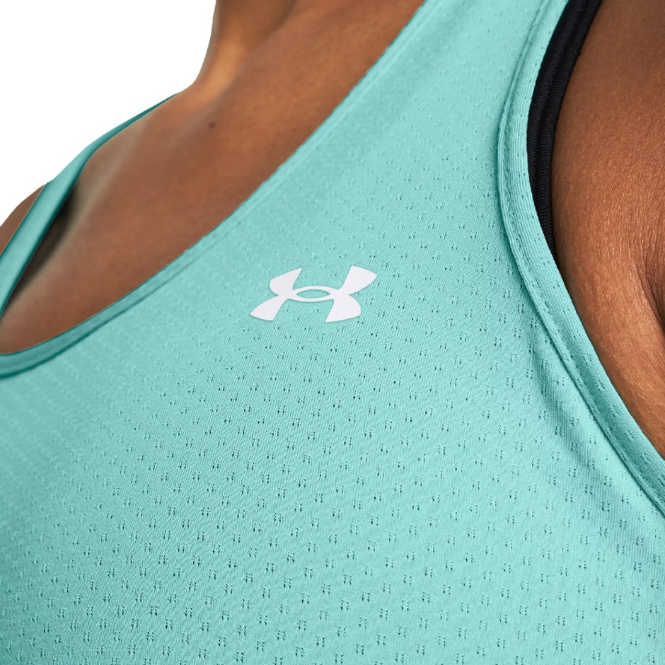 UNDER ARMOUR HG ARMOUR RACER TANK 1328962-482 Turquoise