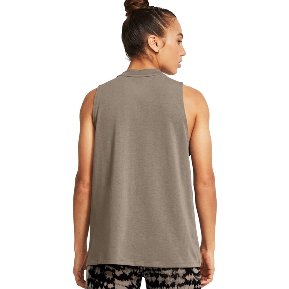 UNDER ARMOUR OFF CAMPUS MUSCLE TANK 1383659-200 Beige