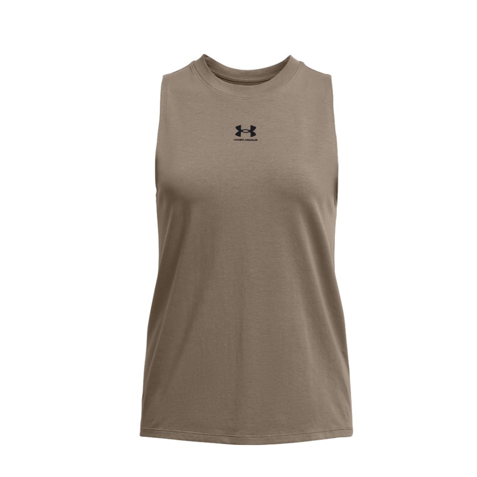 UNDER ARMOUR OFF CAMPUS MUSCLE TANK 1383659-200 Beige