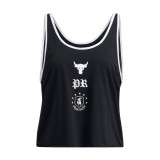 UNDER ARMOUR PROJECT ROCK W TANK BOH 1386439-001 Black Image 1