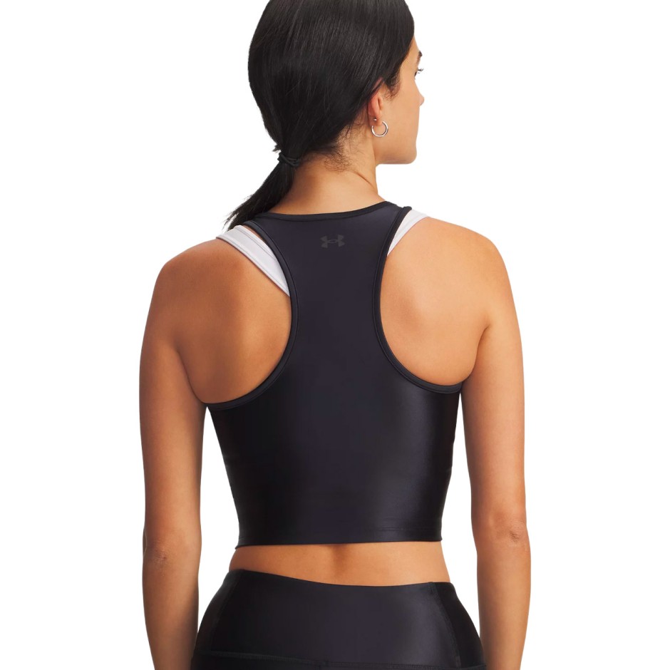 UNDER ARMOUR MOTION SHINE TANK 6007096-001 Black