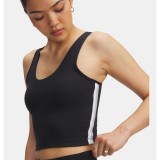 Γυναικεία Αμάνικη Μπλούζα Μαύρη - Under Armour Motion Sport Tape Εικόνα 1