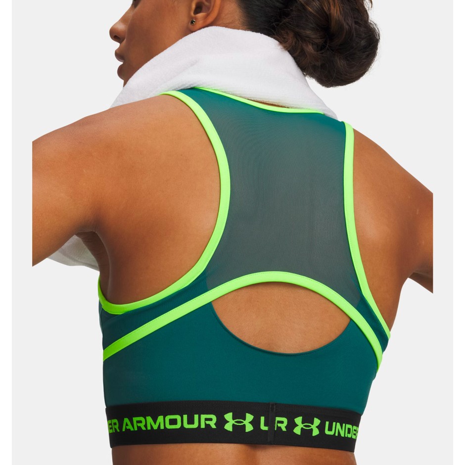 Women's Training Top Petrol - Under Armour HeatGear Mesh 