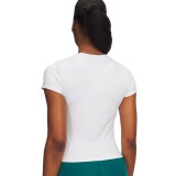 UNDER ARMOUR TECH SPORT MESH CROP TANK 6011229-100 White Image 0