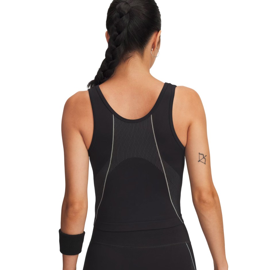 Women's Training Tank Black - Under Armour Vanish Seamless