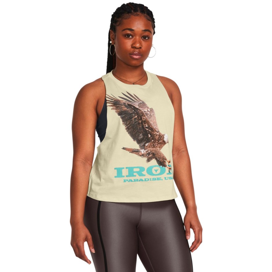 UNDER ARMOUR PJT RCK BALANCE TANK 1382703-273 Ecru
