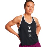 UNDER ARMOUR PROJECT ROCK W TANK BOH 1386439-001 Black Image 