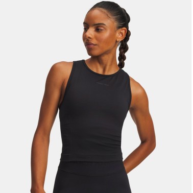 UNDER ARMOUR PJT ROCK SEAMLESS TANK 6007150-001 Black