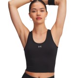 Women's Training Tank Black - Under Armour Vanish Seamless Image 