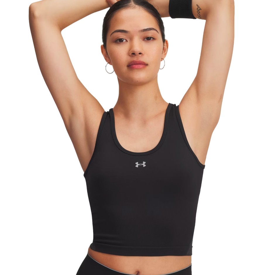 Women's Training Tank Black - Under Armour Vanish Seamless