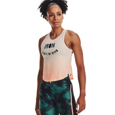 UNDER ARMOUR PJT ROCK FASHION TANK 1377450-130 Ecru