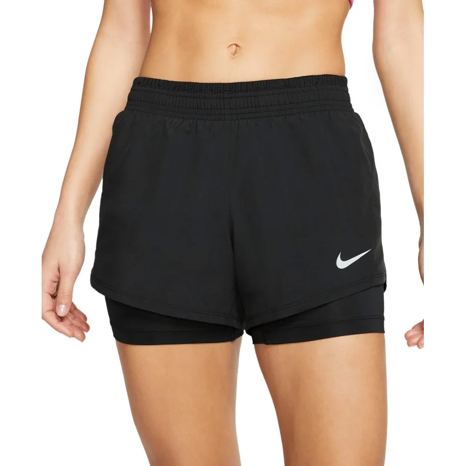 NIKE W NK 10K 2IN1 SHORT CK1004 010 Black