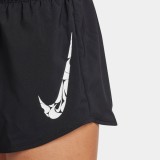 NIKE W NK ONE SWSH HBR DF MRBRSHRT FN2601-010 Black Image 2
