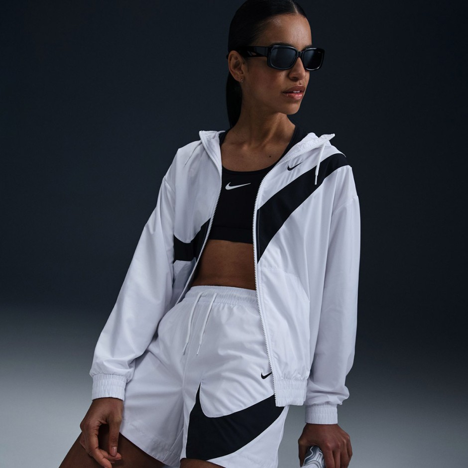 Γυναικείο Σορτς Λευκό - Nike Sportswear Classic 