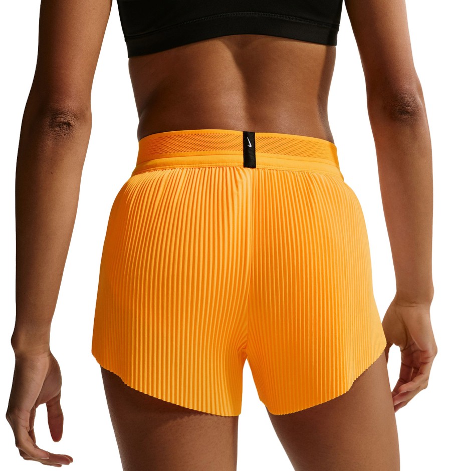 Women's Running Shorts Orange - Nike Aeroswift 