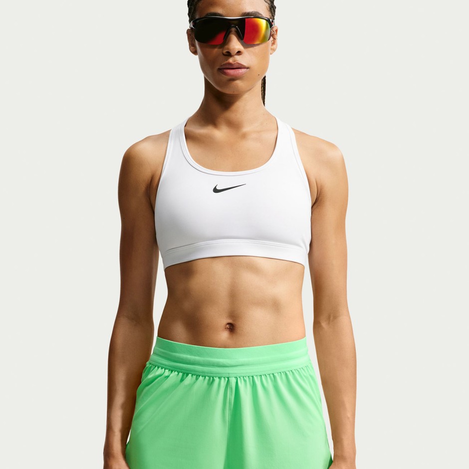 Γυναικείο Σορτς για Τρέξιμο 2 σε 1 Πράσινο - Nike Swift