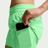 Γυναικείο Σορτς για Τρέξιμο 2 σε 1 Πράσινο - Nike Swift Εικόνα 3