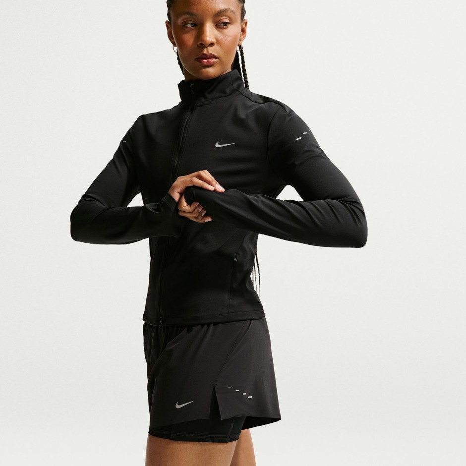 Γυναικείο Σορτς για Τρέξιμο 2 σε 1 Μαύρο - Nike Swift