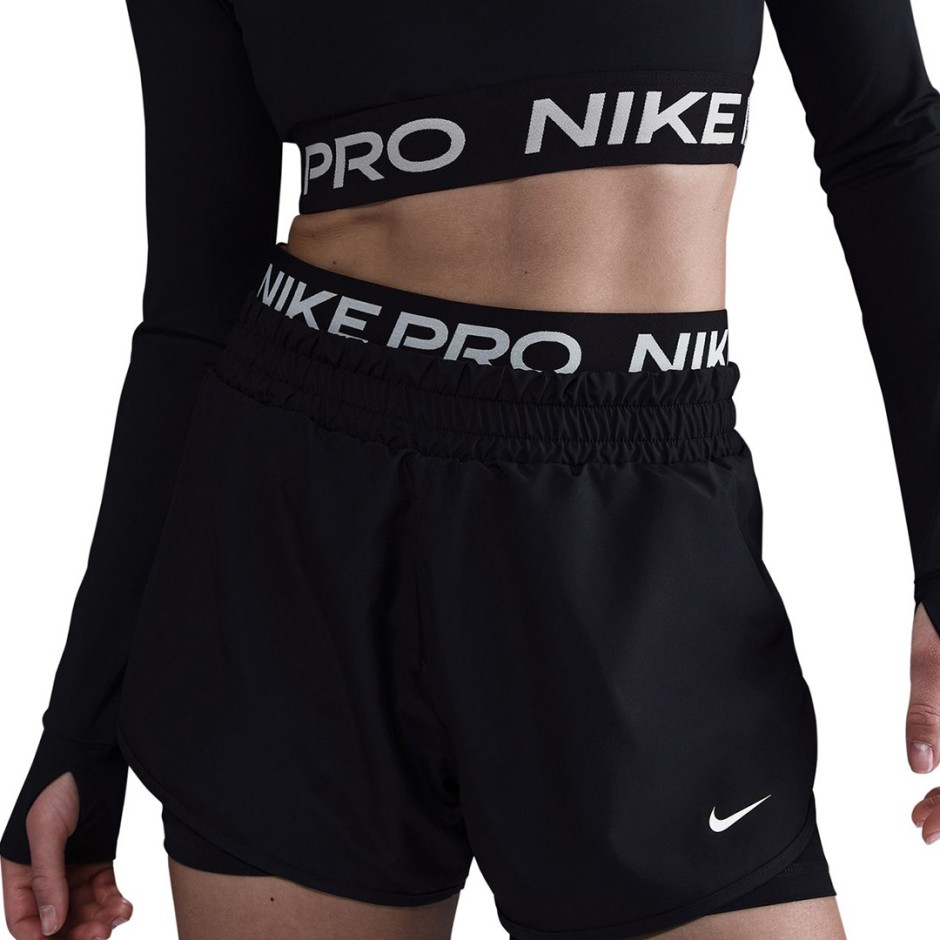 NIKE W NP DF 2IN1 SHORT TT HJ1204-010 Black