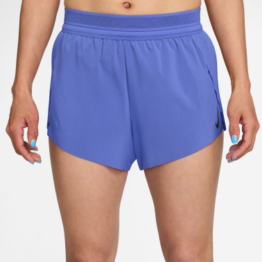 Γυναικείο Σορτς για Τρέξιμο Μπλε - Nike Aeroswift