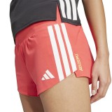 Γυναικείο Σορτς για Τρέξιμο Κόκκινο - adidas Performance Adizero Εικόνα 1