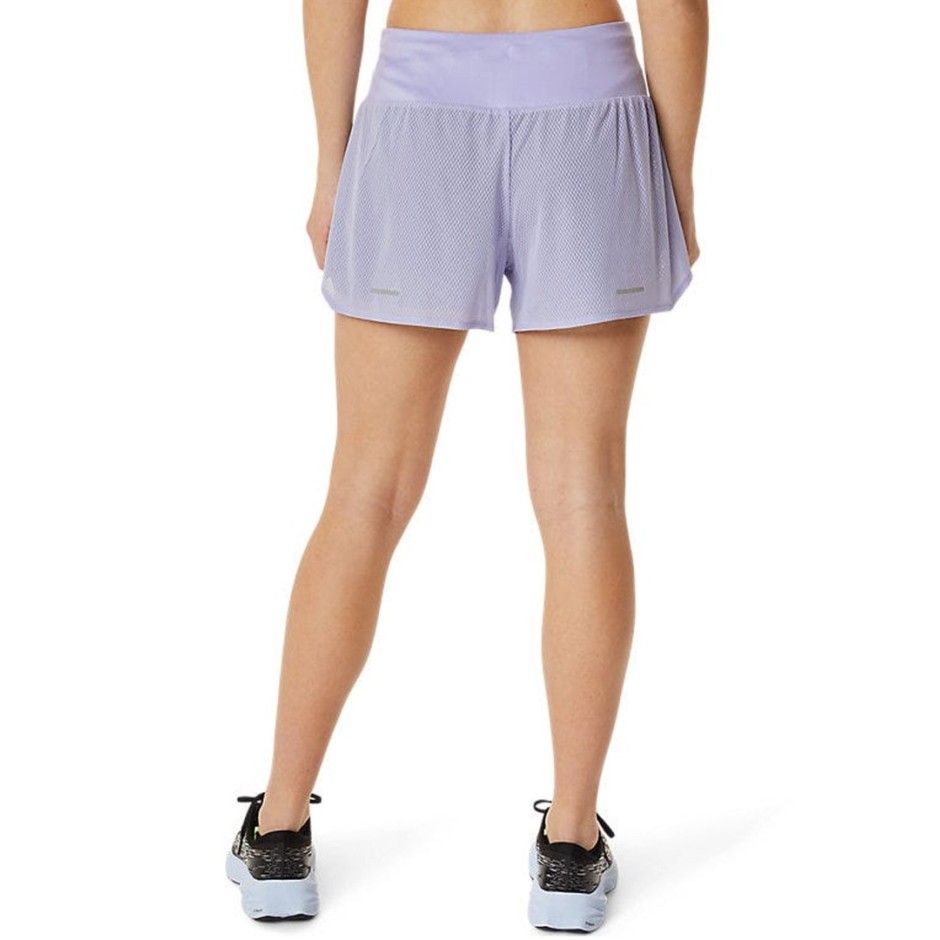 Γυναικείο Σορτς ASICS VENTILATE 2-N-1 3.5IN SHORT Λιλά 2012C405-500 