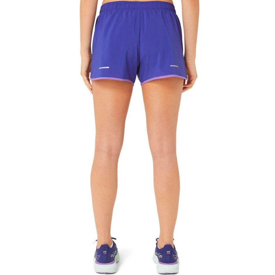 Γυναικείο Σορτς για Τρέξιμο Μωβ - ASICS ICON 4IN 