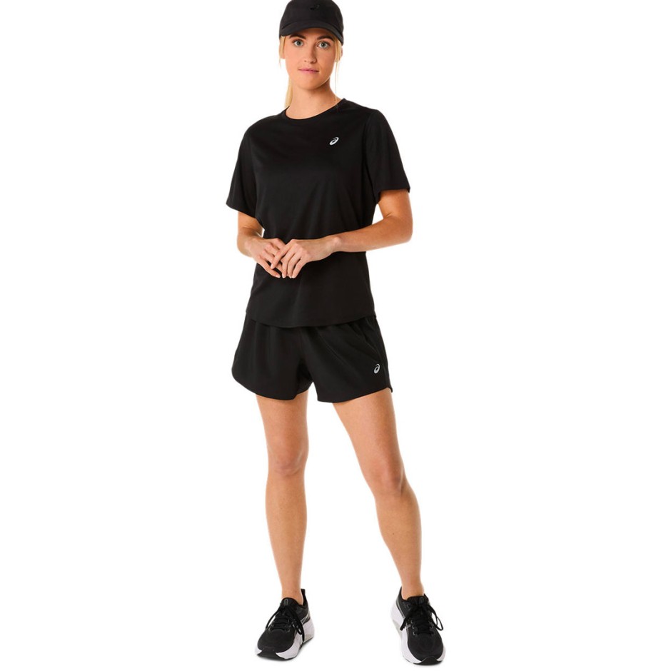 Γυναικείο Σορτς για Τρέξιμο Μαύρο - ASICS CORE 4IN