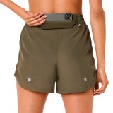 Γυναικείο Σορτς για Τρέξιμο Λαδί - ASICS NAGINO RUN ADJUSTABLE 4IN Εικόνα 5