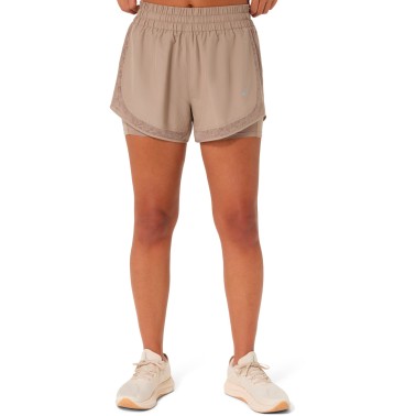 ASICS NAGINO RUN SHORT 2012D491-200 Χακί