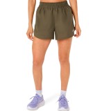 Γυναικείο Σορτς για Τρέξιμο Λαδί - ASICS NAGINO RUN ADJUSTABLE 4IN Εικόνα 