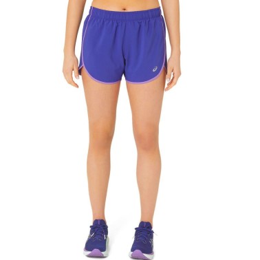 Γυναικείο Σορτς για Τρέξιμο Μωβ - ASICS ICON 4IN 