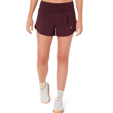 ASICS ROAD 3.5IN SHORT 2012C965-601 Crimson