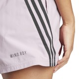 adidas Sportswear Future Icons 3-Stripes Μωβ - Γυναικείο Σορτς Εικόνα 2