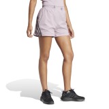 adidas Sportswear Future Icons 3-Stripes Μωβ - Γυναικείο Σορτς Εικόνα 3