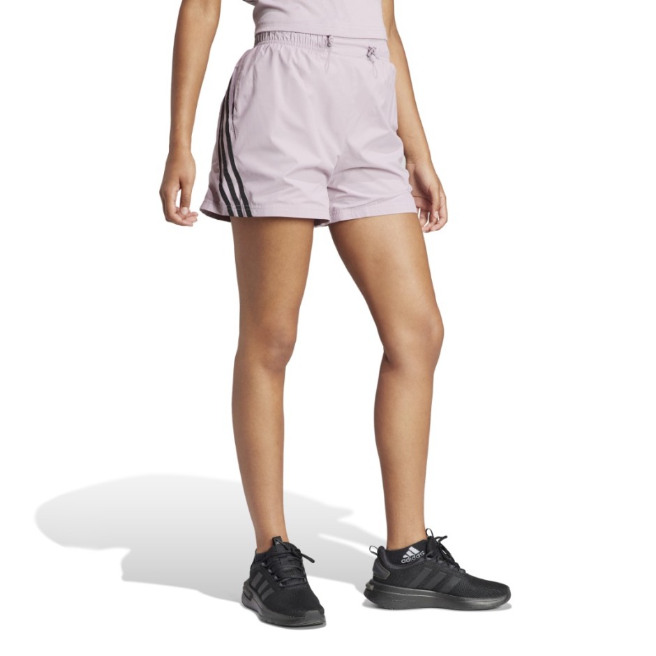 adidas Sportswear Future Icons 3-Stripes Μωβ - Γυναικείο Σορτς