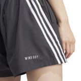 adidas sportswear W FI 3S WVN SHO IP1568 Black Image 2