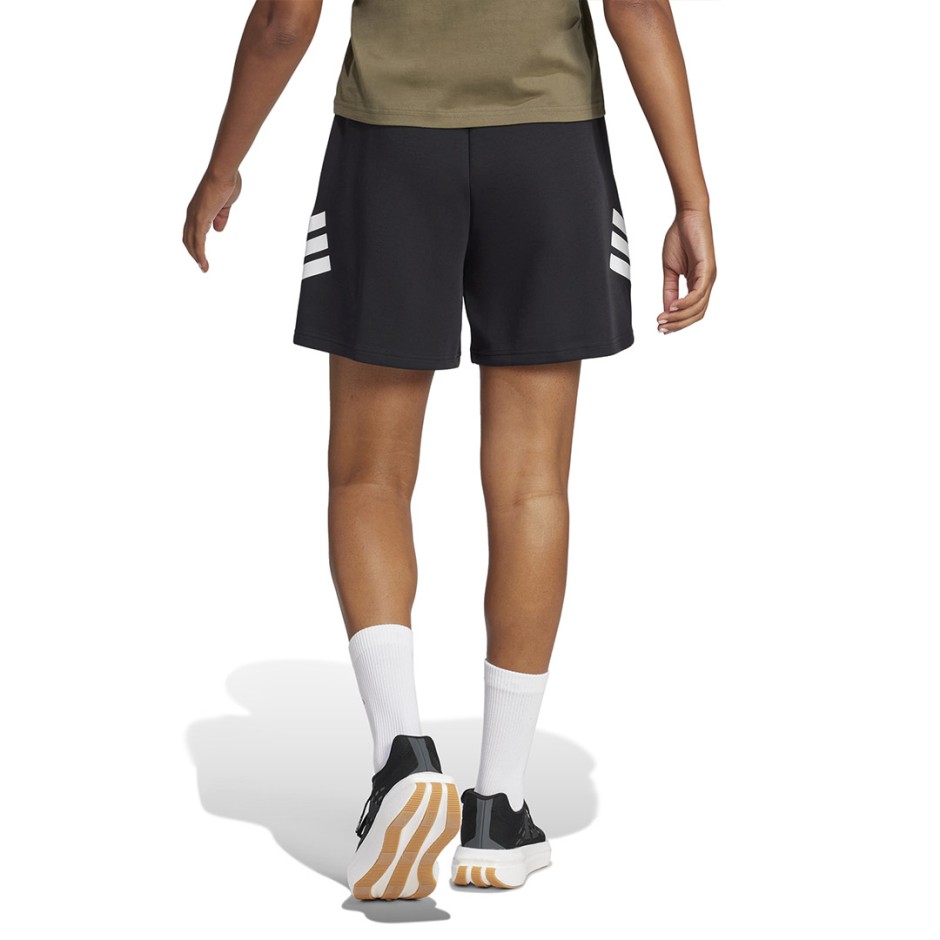 Γυναικείο Σορτς Μαύρο - adidas Sportswear Future Icons 3-Stripes