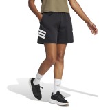 Γυναικείο Σορτς Μαύρο - adidas Sportswear Future Icons 3-Stripes Εικόνα 1