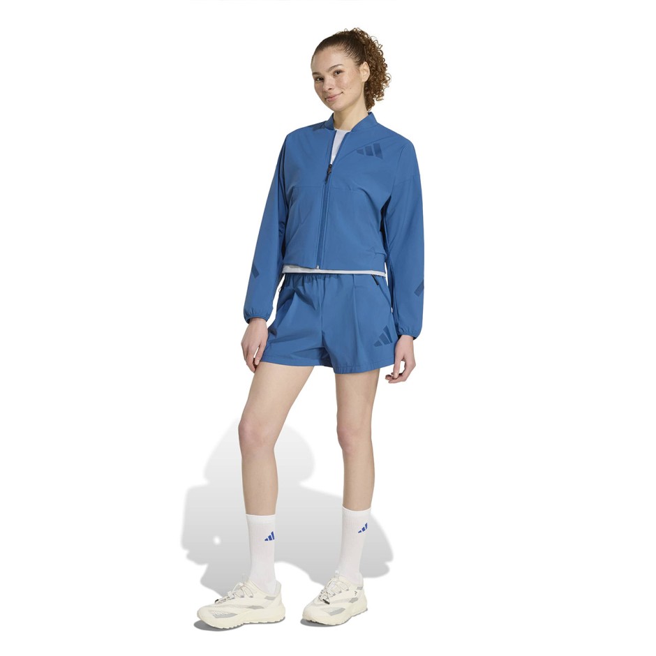 Women's Shorts Petrol - adidas Sportswear Z.N.E. Woven