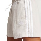 Women's Shorts Ecru - adidas Sportswear Essentials 3-Stripes Image 2