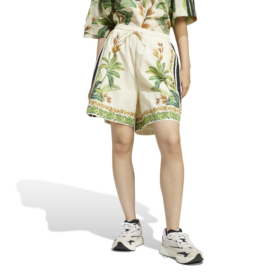 Γυναικεία Βερμούδα Εκρού - adidas Sportswear Farm Premium