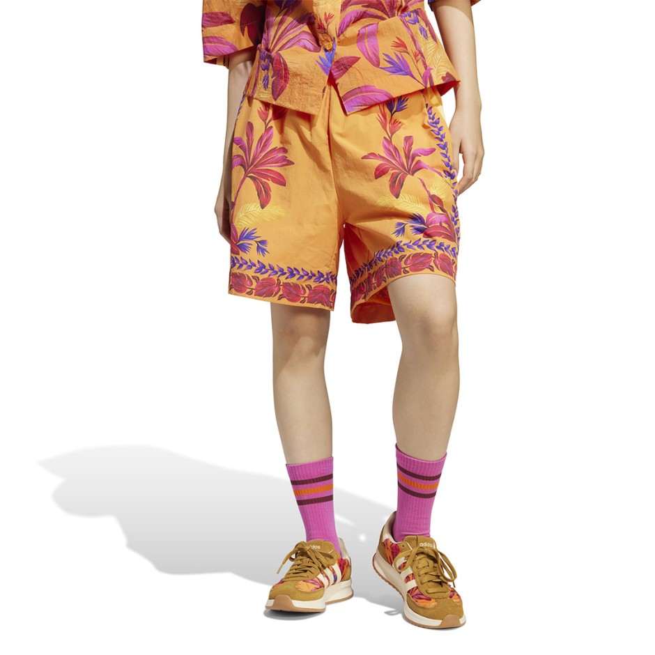 Γυναικεία Βερμούδα Πορτοκαλί - adidas Sportswear Farm Premium