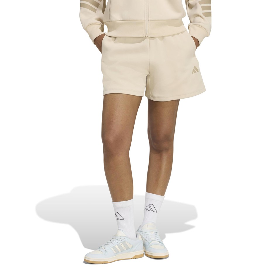 Γυναικείο Σορτς Μπεζ - adidas Sportswear Future Icons Small Logo