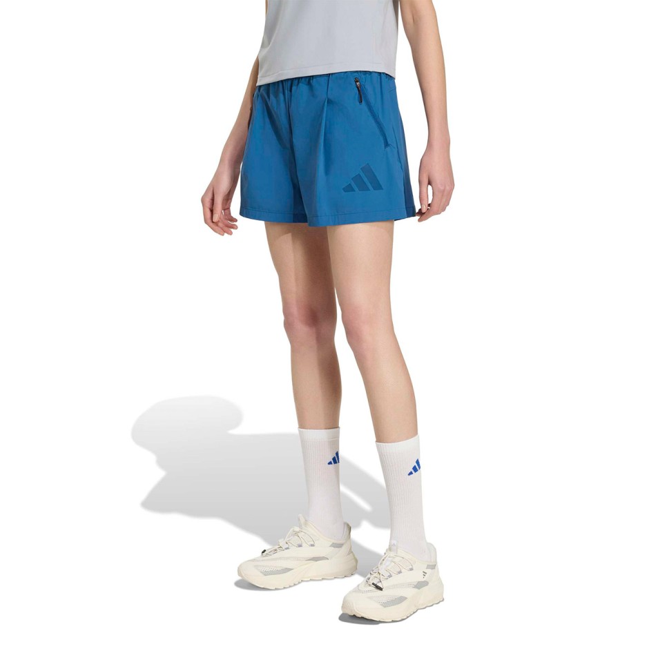 Women's Shorts Petrol - adidas Sportswear Z.N.E. Woven