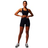 FABLETICS OASIS HIGH-WAISTED SHORT 6" FB5953-SO2500511-0001-BLACK Μαύρο Εικόνα 1