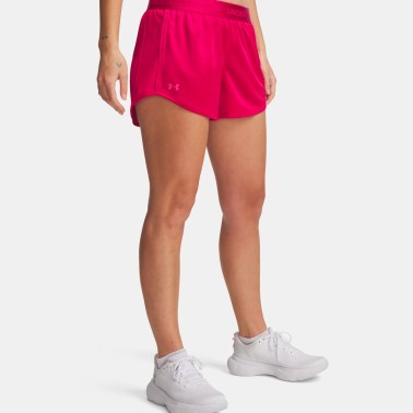 Γυναικείο Σορτς Προπόνησης Μπορντό - Under Armour Tech Play Up Shine
